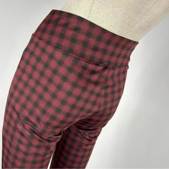 ❤️ Gap black and red square pull up pants size S - Picture 3 of 12